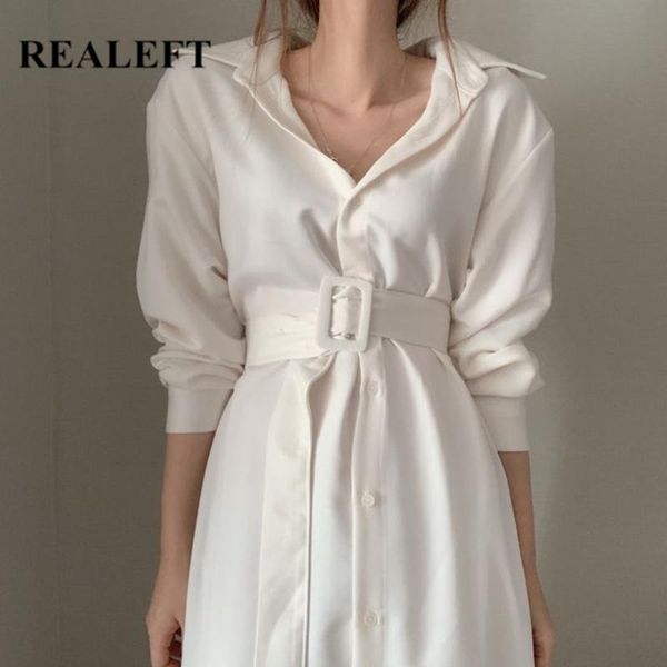 casual dresses realeft 2021 elegant women's shirts dress with belt long sleeve single-breasted loose high waist chic, Black;gray
casual dresses realeft 2021 elegant women's shirts dress with belt long sleeve single-breasted loose high waist chic, Black;gray