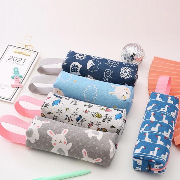 pencil cases cute kawaii canvas case high capacity pen bags portable hand for girls gift school supplies korean stationery
pencil cases cute kawaii canvas case high capacity pen bags portable hand for girls gift school supplies korean stationery