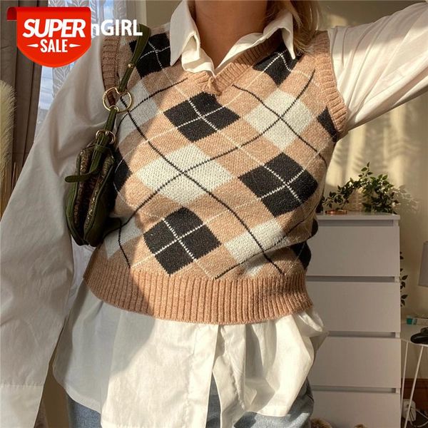 heyoungirl argyle y2k khaki cropped sweater vest vintage sleeveless knitted pullover women v neck preppy style tank vest autumn #w90d, White
heyoungirl argyle y2k khaki cropped sweater vest vintage sleeveless knitted pullover women v neck preppy style tank vest autumn #w90d, White