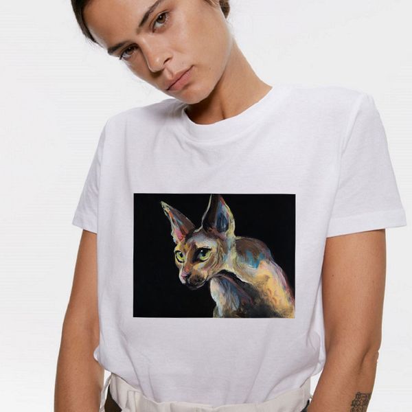 zsiibo fashion new summer harajuku style leisure street ins sphinx cat art painting print loose sports white t-shirt
zsiibo fashion new summer harajuku style leisure street ins sphinx cat art painting print loose sports white t-shirt