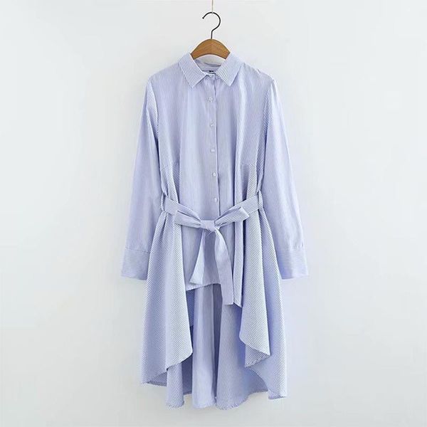 casual dresses spring autumn long sleeve high low shirts ladies striped blouses fashion women shirt dress asymmetrical female, Black;gray
casual dresses spring autumn long sleeve high low shirts ladies striped blouses fashion women shirt dress asymmetrical female, Black;gray