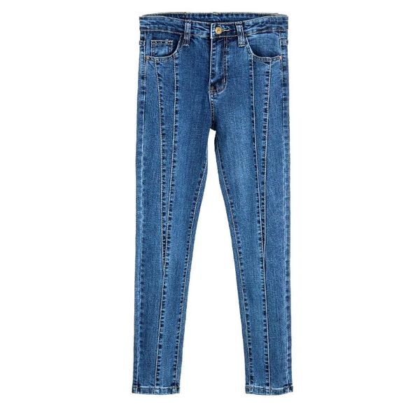 women's jeans fashion spring summer high waist skinny woman ankle-length slim streetwear stretch casual denim pants pantalon femme, Blue
women's jeans fashion spring summer high waist skinny woman ankle-length slim streetwear stretch casual denim pants pantalon femme, Blue