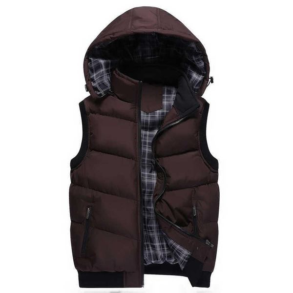 men's vests autumn winter mens fashion sleeveless jackets male cotton-padded men hooded thicken brand waistcoats plus size, Black;white
men's vests autumn winter mens fashion sleeveless jackets male cotton-padded men hooded thicken brand waistcoats plus size, Black;white