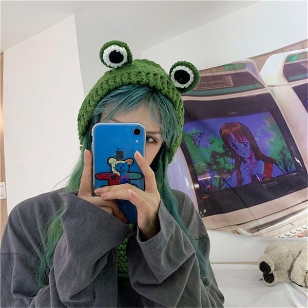 beanie/skull caps winter skullies 2021 women frog hat crochet knitted costume beanie hats cap gift baby anime pography prop party, Blue;gray
beanie/skull caps winter skullies 2021 women frog hat crochet knitted costume beanie hats cap gift baby anime pography prop party, Blue;gray