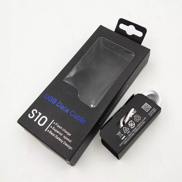 100% genuine original s10 usb type-c 1m fast charing data sync cable for samsung s10 s8 9 note 7 8 s10+ with package
100% genuine original s10 usb type-c 1m fast charing data sync cable for samsung s10 s8 9 note 7 8 s10+ with package