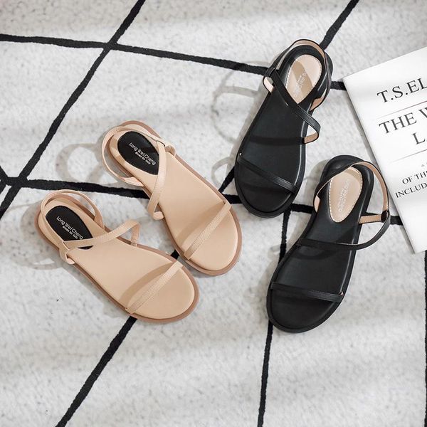 flat sandal shoe suit female beige 2021 women's summer heels buckle strap all-match without black beach new girls fashion comfor
flat sandal shoe suit female beige 2021 women's summer heels buckle strap all-match without black beach new girls fashion comfor
