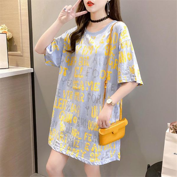 women's t-shirt 2021 summer korean version of pure cotton short-sleeved letter printed loose clothing n002, White
women's t-shirt 2021 summer korean version of pure cotton short-sleeved letter printed loose clothing n002, White