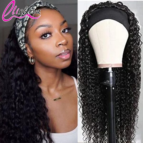 hair bulks 30 inch deep wave headband human with attached scarf full machine made brazilian 150%, Black
hair bulks 30 inch deep wave headband human with attached scarf full machine made brazilian 150%, Black
