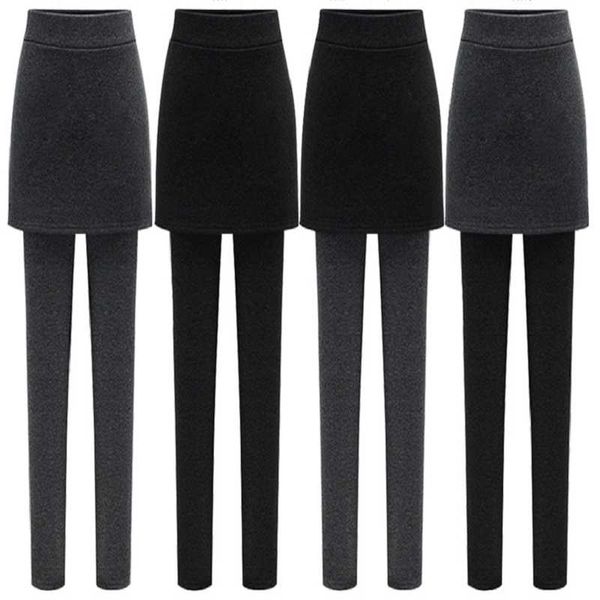 women's leggings autumn and winter products increase the size of buttock skirt pants fake two bottoming with plush thickening for women, Black
women's leggings autumn and winter products increase the size of buttock skirt pants fake two bottoming with plush thickening for women, Black