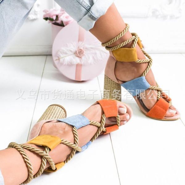 2021 new summer wedge espadrilles women sandals 7cm heel pointed fish mouth sandals woman lace up women platform, Black
2021 new summer wedge espadrilles women sandals 7cm heel pointed fish mouth sandals woman lace up women platform, Black