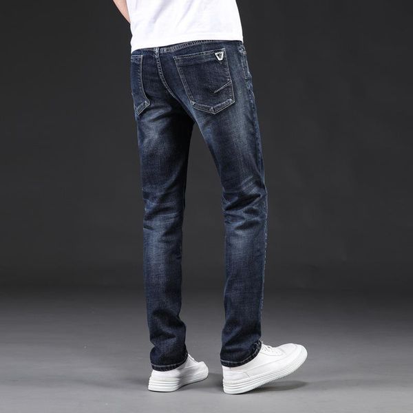 men's jeans 2021 arrivals men quality brand business casual male denim pants straight slim fit dark blue plus size
men's jeans 2021 arrivals men quality brand business casual male denim pants straight slim fit dark blue plus size