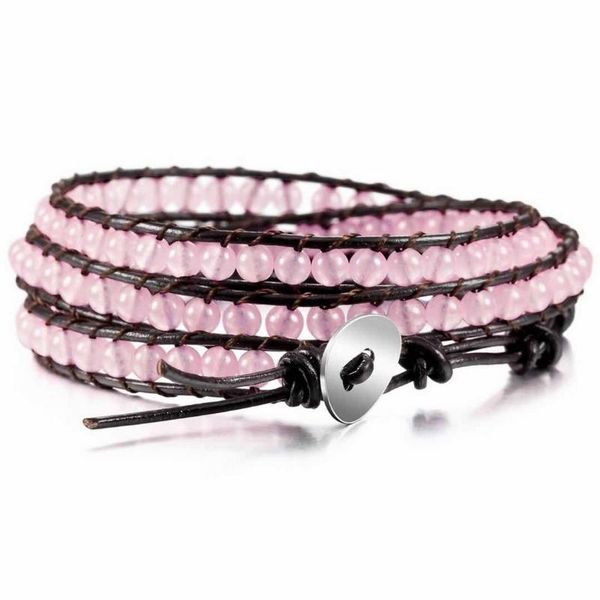 beaded, strands 2021 crystal transparent beads powder three-circle winding bracelet joker exquisite jewelry for men and women., Black
beaded, strands 2021 crystal transparent beads powder three-circle winding bracelet joker exquisite jewelry for men and women., Black