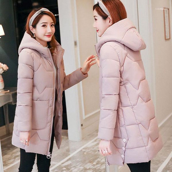 winter jacket parkas women coat hooded overcoat female thick warm cotton padded long casual outwear p10341, Black
winter jacket parkas women coat hooded overcoat female thick warm cotton padded long casual outwear p10341, Black