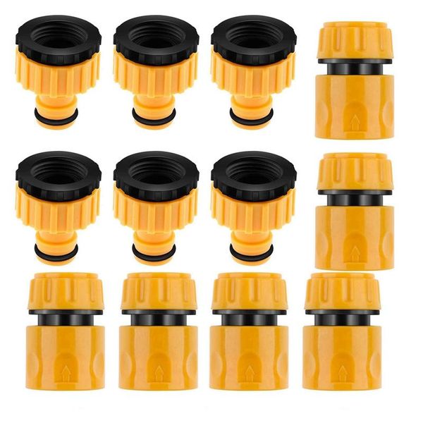 new 12 pcs hose end connectors garden hose quick connector double male end connector extender
new 12 pcs hose end connectors garden hose quick connector double male end connector extender