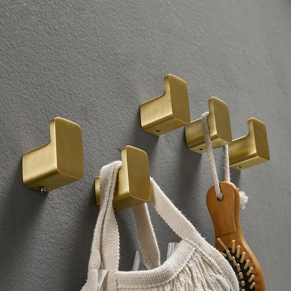 robe hooks bathroom aluminum brushed gold clothes wall mounted nail punched creative rack key hanger bath hardware
robe hooks bathroom aluminum brushed gold clothes wall mounted nail punched creative rack key hanger bath hardware