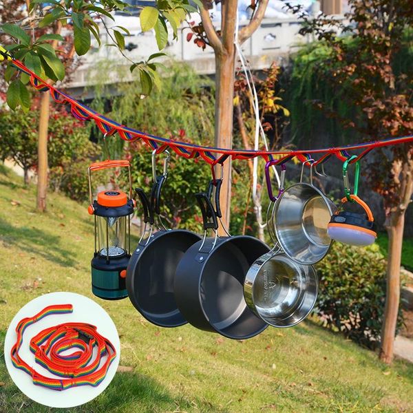 outdoor gadgets lanyard camping tent rope storage accessories chain lengthened binding strap clothesline with bag hook up
outdoor gadgets lanyard camping tent rope storage accessories chain lengthened binding strap clothesline with bag hook up