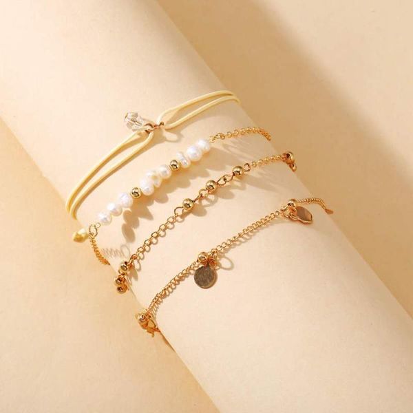 charm bracelets boho gold bracelet set retro beads pearl chains luxury jewelry handmade metal for women girls beach jewellery, Golden;silver
charm bracelets boho gold bracelet set retro beads pearl chains luxury jewelry handmade metal for women girls beach jewellery, Golden;silver
