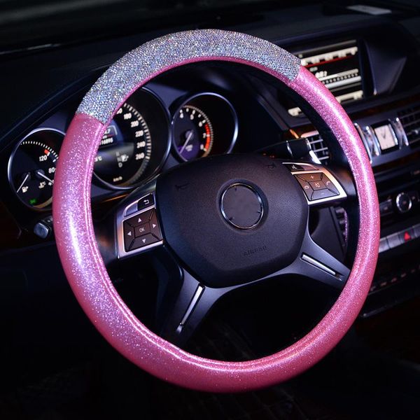 steering wheel covers fashion diamond leather car with crystal bing rhinestons steering-covers cases for girls accessories
steering wheel covers fashion diamond leather car with crystal bing rhinestons steering-covers cases for girls accessories
