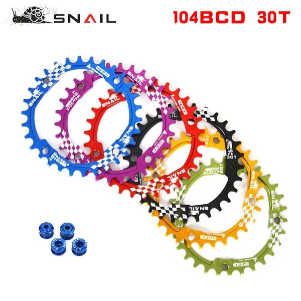 bike heels & chainwheels snail 104bcd 30t bicycle chainring narrow wide mtb single speed chainwheel colored with bolts for
bike heels & chainwheels snail 104bcd 30t bicycle chainring narrow wide mtb single speed chainwheel colored with bolts for