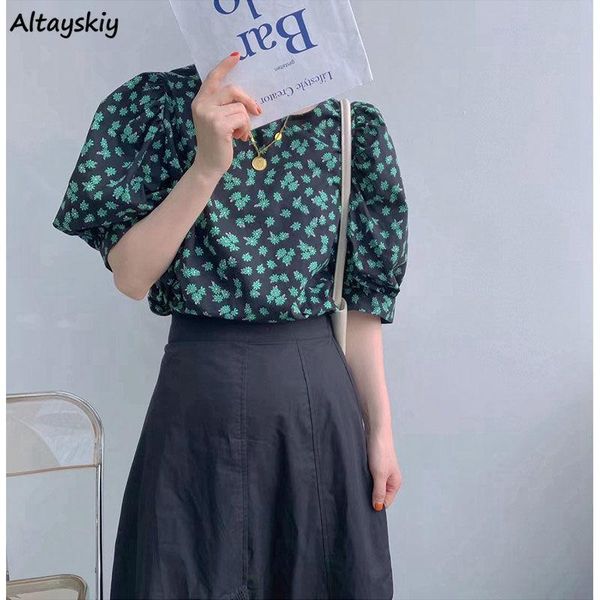 women's blouses & shirts large size women puff sleeve floral leisure all-match summer students comfortable loose trendy simple aestheti, White
women's blouses & shirts large size women puff sleeve floral leisure all-match summer students comfortable loose trendy simple aestheti, White