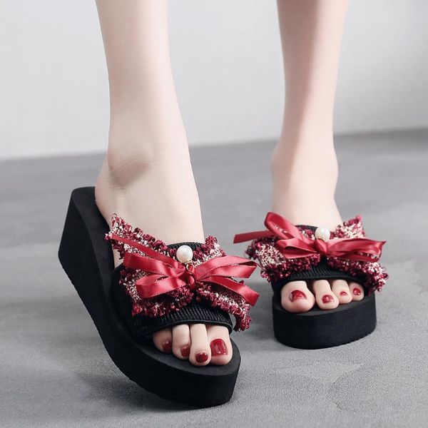 slippers sagace 2021 summer non-slip women's flip-flops ladies fashion beach shoes women wild sandals female flowers wear, Black
slippers sagace 2021 summer non-slip women's flip-flops ladies fashion beach shoes women wild sandals female flowers wear, Black