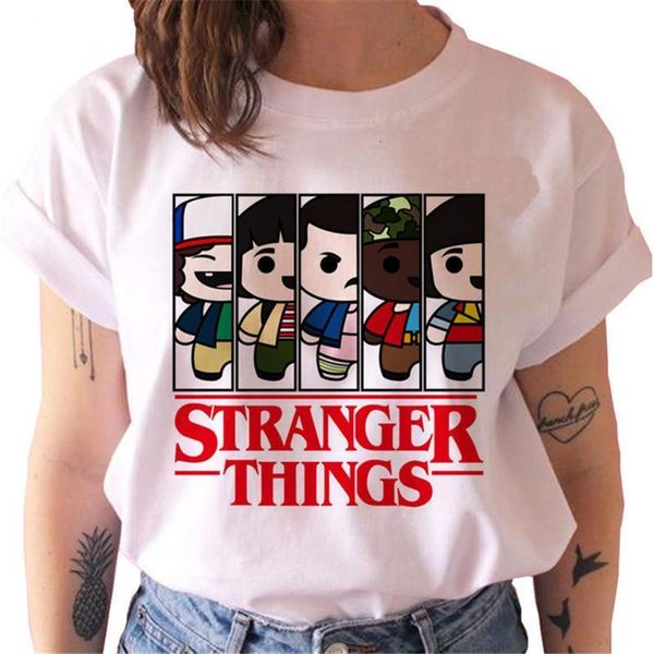 stranger things 3 printed summer short sleeve t-shirts plus size female tshirts streetwear harajuku women tee, White
stranger things 3 printed summer short sleeve t-shirts plus size female tshirts streetwear harajuku women tee, White