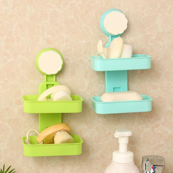 soap dishes powerful suction wall soapbox drain plastic storage for kitchen bathroom accessories 11.5 * 9 6cm
soap dishes powerful suction wall soapbox drain plastic storage for kitchen bathroom accessories 11.5 * 9 6cm