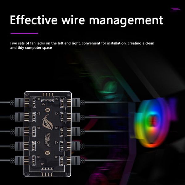 hubs 12v 4-pin 10 ports rgb hub motherboard controller splitter for pc computer deskaccessaries supplies parts
hubs 12v 4-pin 10 ports rgb hub motherboard controller splitter for pc computer deskaccessaries supplies parts