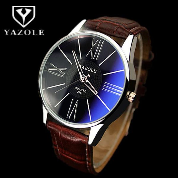 wristwatches yazole brand blue glass wrist watch men business fashion roma quartz watches waterproof male clock relogio masculino, Slivery;brown
wristwatches yazole brand blue glass wrist watch men business fashion roma quartz watches waterproof male clock relogio masculino, Slivery;brown