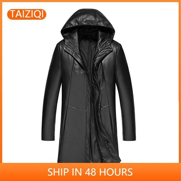 genuine leather jacket hoody men long sheep skin hoodies winter coat thick hooded black snow men's & faux
genuine leather jacket hoody men long sheep skin hoodies winter coat thick hooded black snow men's & faux
