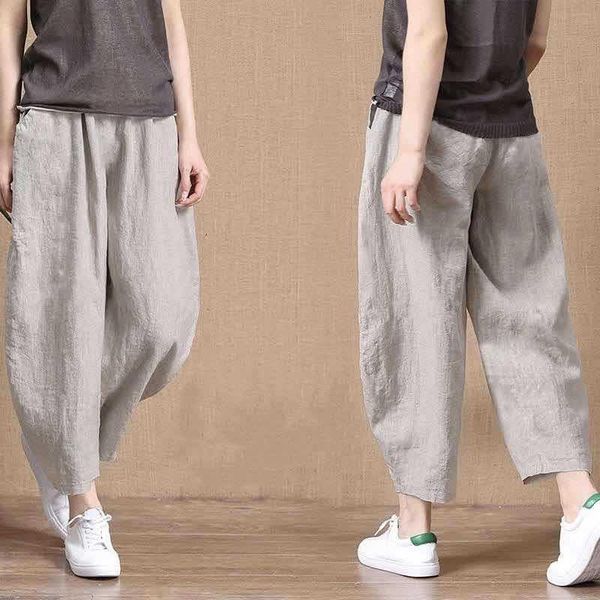 women's pants & capris 2021 summer nine points loose thin section imitated cotton linen elastic waist wide leg retro art casual, Black;white
women's pants & capris 2021 summer nine points loose thin section imitated cotton linen elastic waist wide leg retro art casual, Black;white