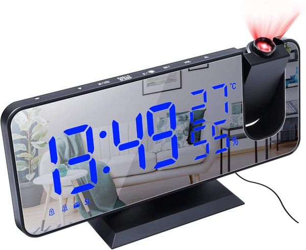 other clocks & accessories projection alarm clock temperature hygrometer led digital with fm radio usb charging personal weather station pro
other clocks & accessories projection alarm clock temperature hygrometer led digital with fm radio usb charging personal weather station pro