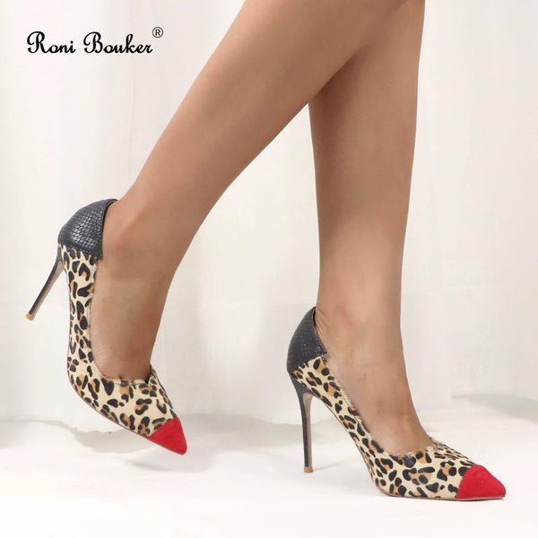 dress shoes roni bouker women's design leopard woman's high heel natural leather pumps woman evening heels party shoe women, Black
dress shoes roni bouker women's design leopard woman's high heel natural leather pumps woman evening heels party shoe women, Black