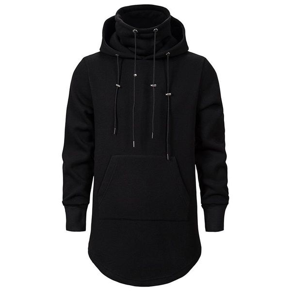 men's hoodies & sweatshirts hoodie dark medium length hooded sweatshirt loose coat streetwear, Black
men's hoodies & sweatshirts hoodie dark medium length hooded sweatshirt loose coat streetwear, Black