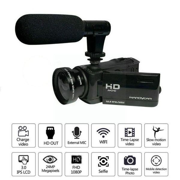 camcorders 1080p 16x zoom digital camcorder video camera dv recorder external microphone f9a4
camcorders 1080p 16x zoom digital camcorder video camera dv recorder external microphone f9a4
