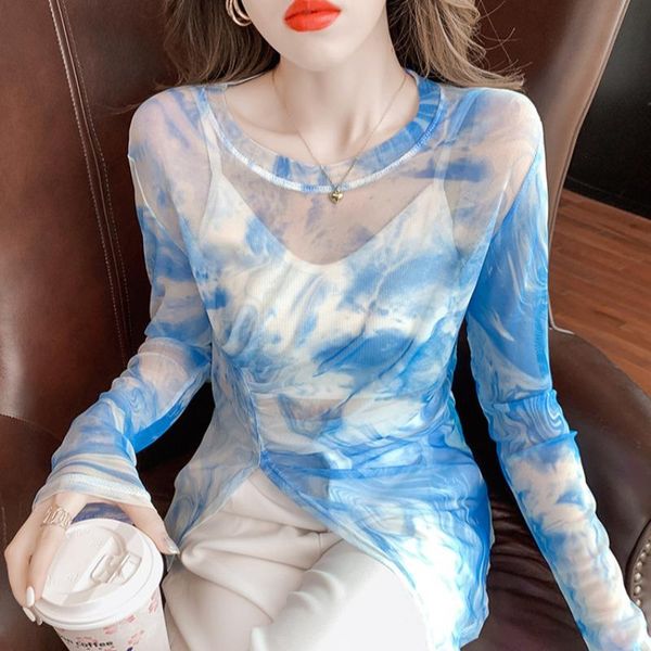 women's blouses & shirts tie-dyed long-sleeved sun protection clothing women 's summer thin breathable 2021 design short-sleeved t, White
women's blouses & shirts tie-dyed long-sleeved sun protection clothing women 's summer thin breathable 2021 design short-sleeved t, White