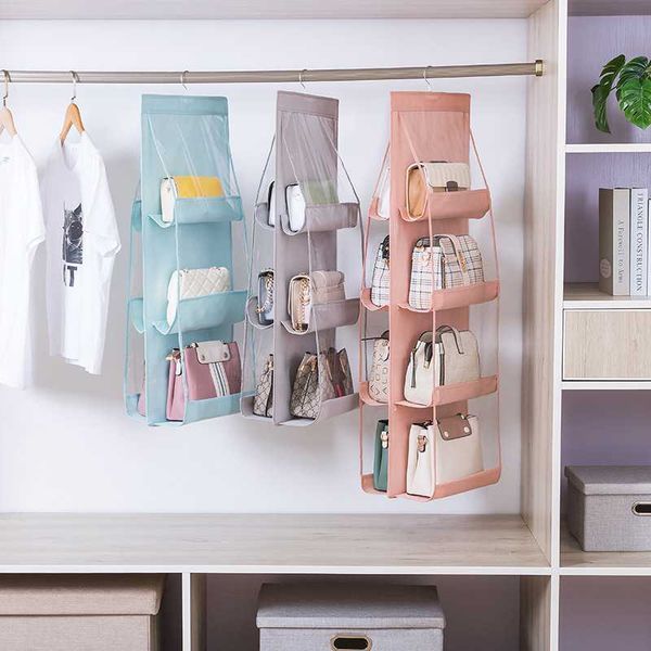storage bags 6/8 larger pockets hanging handbag organizer dust-proof holder bag wardrobe closet shelf collection
storage bags 6/8 larger pockets hanging handbag organizer dust-proof holder bag wardrobe closet shelf collection