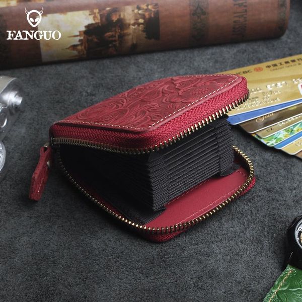 card holders handmade genuine leather holder fashion men'wallet or women'wallet personality credential, Brown;gray
card holders handmade genuine leather holder fashion men'wallet or women'wallet personality credential, Brown;gray