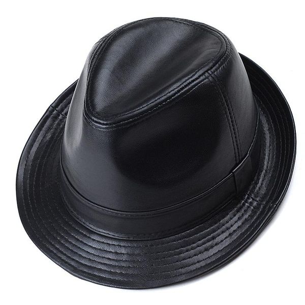wide brim hats men's leather hat jazz fashion leisure middle aged and elderly sheep skin warm outdoor shanghai beach cap, Blue;gray
wide brim hats men's leather hat jazz fashion leisure middle aged and elderly sheep skin warm outdoor shanghai beach cap, Blue;gray