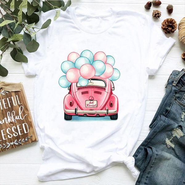 summer fashion casual gorgeous balloon womens t shirts pink car round neck short sleeved lady mujer, White
summer fashion casual gorgeous balloon womens t shirts pink car round neck short sleeved lady mujer, White