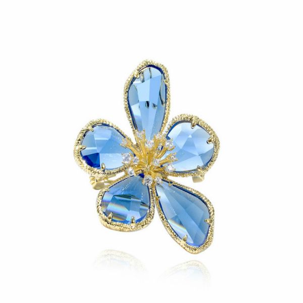fashion fixed clothing female simple designed accessories high-grade flower petals shape crystal brooch, Gray
fashion fixed clothing female simple designed accessories high-grade flower petals shape crystal brooch, Gray