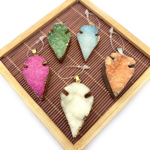 charms natural stone crystal pendant tapered green red white gems wrapped chakra jewelry necklace bracelet earrings accessories, Bronze;silver
charms natural stone crystal pendant tapered green red white gems wrapped chakra jewelry necklace bracelet earrings accessories, Bronze;silver