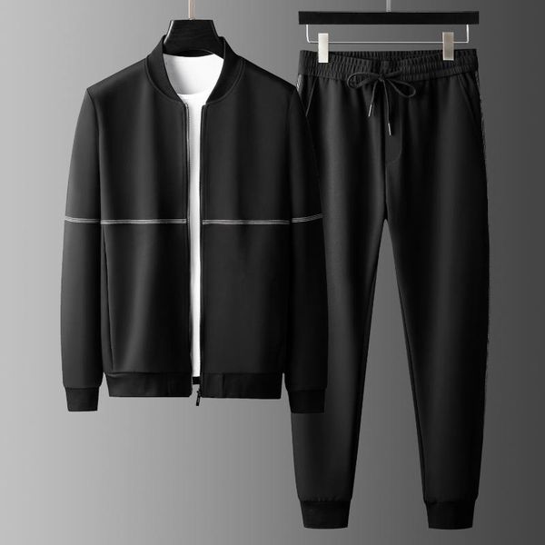 men's tracksuits jsbdhigh fashion line decorated baseball collar two piece fall zipper cardigan hoodie casual sports suit, Gray
men's tracksuits jsbdhigh fashion line decorated baseball collar two piece fall zipper cardigan hoodie casual sports suit, Gray