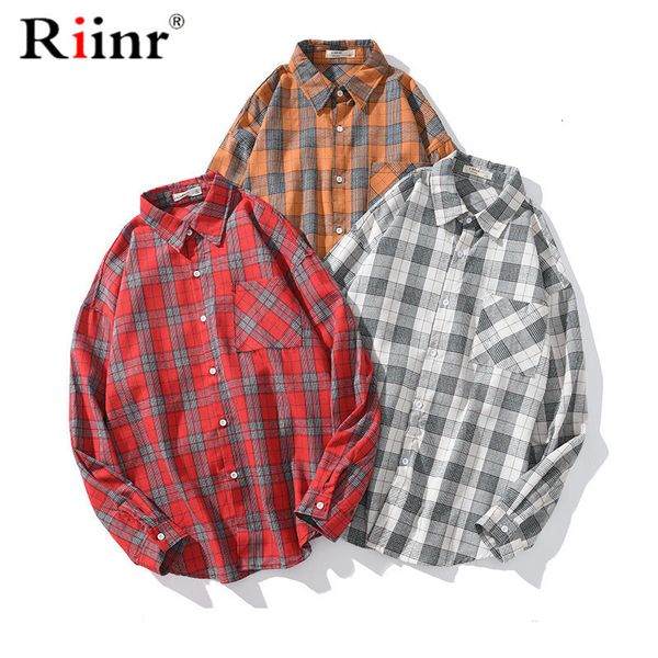 riinr men long-sleeved plaid shirts fashion brand men's comfortable trend shirt autumn new lapel thin shirt male, White;black
riinr men long-sleeved plaid shirts fashion brand men's comfortable trend shirt autumn new lapel thin shirt male, White;black