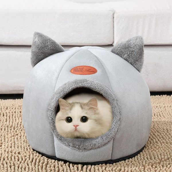 

new deep sleep comfort in winter cat bed little mat basket small dog house products pets tent cozy cave beds indoor cama gato