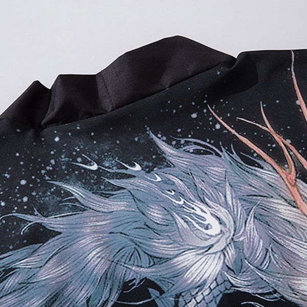 aelfric 2021 new eden harajuku japanese jacket summer white dragon print loose shirt japan streetwear front open coat kimono uh3q, Black;brown
aelfric 2021 new eden harajuku japanese jacket summer white dragon print loose shirt japan streetwear front open coat kimono uh3q, Black;brown