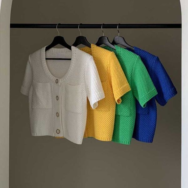 summer women cardigan knitted sweater short sleeve o neck cardigans casual streetwear fashion knitted sweater 210531, White
summer women cardigan knitted sweater short sleeve o neck cardigans casual streetwear fashion knitted sweater 210531, White