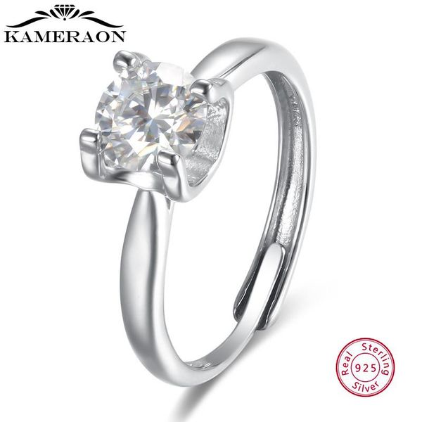 cluster rings genuine 925 sterling silver moissanite open adjustable wedding engagement finger ring fine jewelry for women, Golden;silver
cluster rings genuine 925 sterling silver moissanite open adjustable wedding engagement finger ring fine jewelry for women, Golden;silver