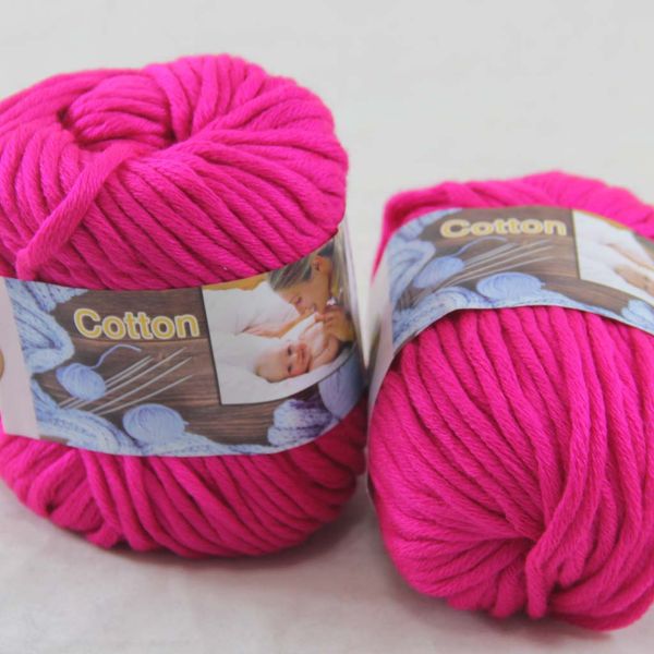 sale lot 2 ballsx50g special thick worsted 100% cotton yarn hand knitting 42222 raspberry, Black;white
sale lot 2 ballsx50g special thick worsted 100% cotton yarn hand knitting 42222 raspberry, Black;white