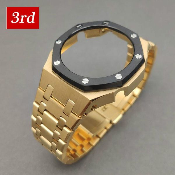watch bands 3nd ga-2100 metal strap 3rd for ga2100 bezel case third band upgrade 3 generation ga2110 wholesale accessories, Black;brown
watch bands 3nd ga-2100 metal strap 3rd for ga2100 bezel case third band upgrade 3 generation ga2110 wholesale accessories, Black;brown